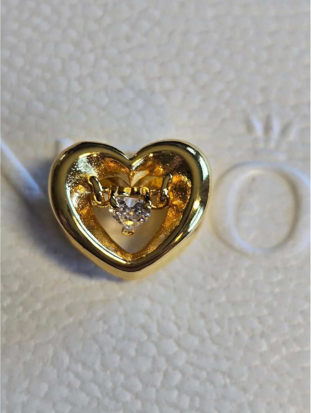 Pandora Heart Shaped Charm